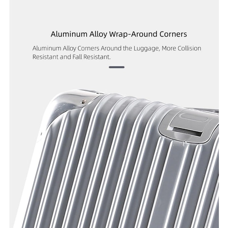 Small Carry on Luggage Airline Approved Hardside Carry on Suitcases with Spinner Wheels and TSA Lock 18 Inch Travel Luggage Hard Shell Lightweight Rolling Suitcases for Travel\u002FBusiness Rose Gold