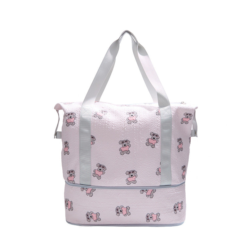 Expandable And Stylish Travel Bag for Short Trips, Designed for Easy Handling And Ample Storage