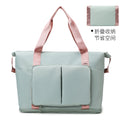 A Versatile Travel Bag with Expandable Capacity, Featuring Dry And Wet Separation, Lightweight Design, Suitable for Maternity Use, And Perfect for Students' Storage Needs