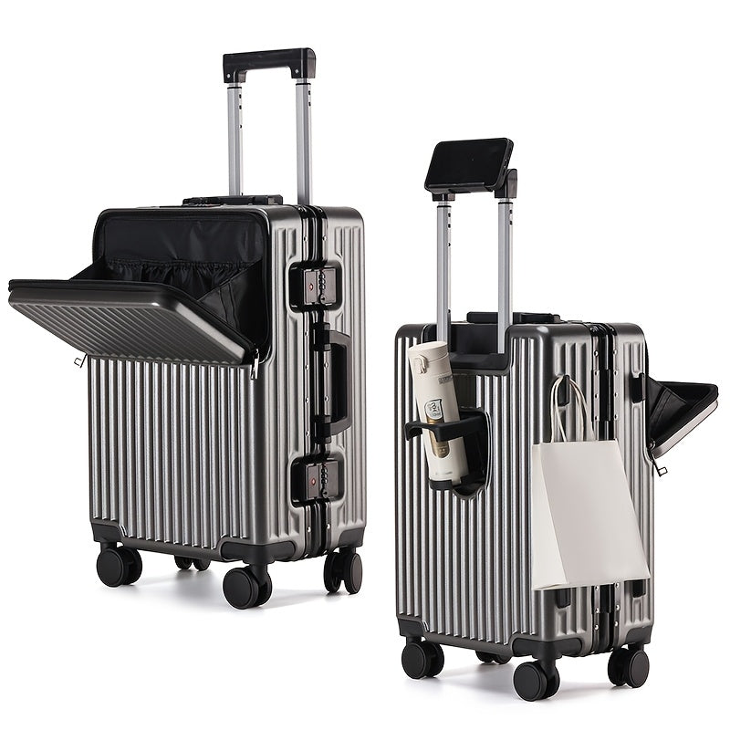 Luggage Set 9pcs 9pcs Luggage Set Including 20 And 24-Inch Suitcases, a Travel Storage Bag, And a Hard TSA Lock. The 20-Inch Carry-On Suitcase Features an Aluminum Frame, a Hardside Design