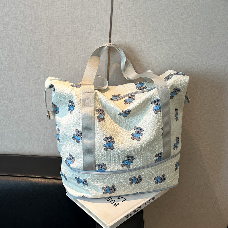 Expandable And Stylish Travel Bag for Short Trips, Designed for Easy Handling And Ample Storage