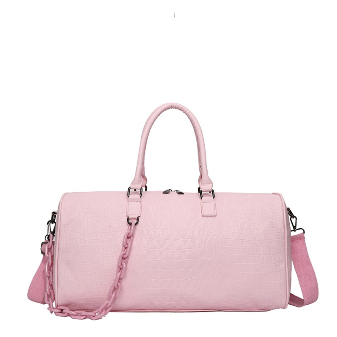 Men's And Women's Large Capacity Travel Bags | Soft, Fitness Bags, New Lightweight Crossbody Bags, Available in Multiple Colors:, Pink, Yellow, Green, Coffee, Dark Brown