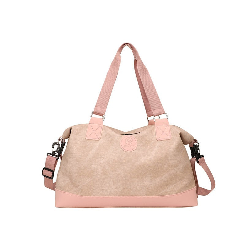 1pc Large Capacity Lightweight Oxford Fabric Travel Duffel Bag & Tote Suitable for Short Trips, Business Trips, Gym, Commute - Adjustable Shoulder Straps, Durable Carry- Luggage with Multi-Color Options for &