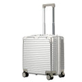 GZSONGJI 18-Inch Carry-On Luggage Approved by Airlines, Featuring a Lightweight Suitcase with an Aluminum Frame And TSA Lock - Reinforced Metal Corners, Ideal Compact Cabin Bag for Business Trips