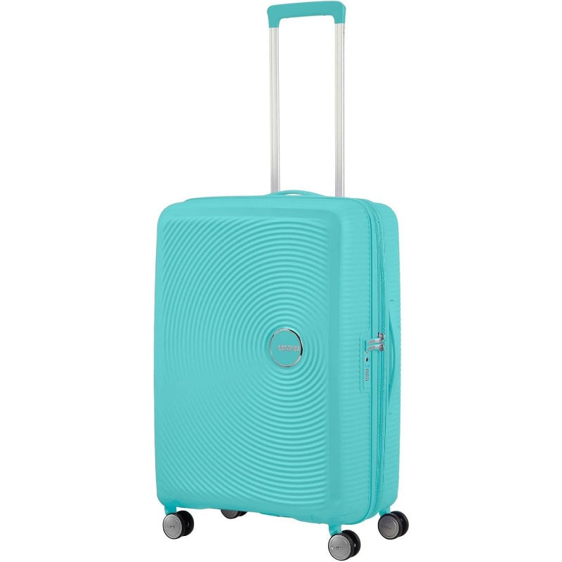 American Tourister Unisex_Adult Soundbox Blue Poolside Blue Spinner M EXP (67 cm71.5\u002F81 L)