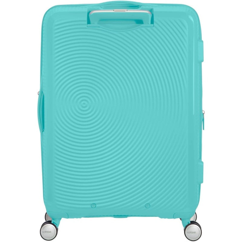 American Tourister Unisex_Adult Soundbox Blue Poolside Blue Spinner M EXP (67 cm71.5\u002F81 L)