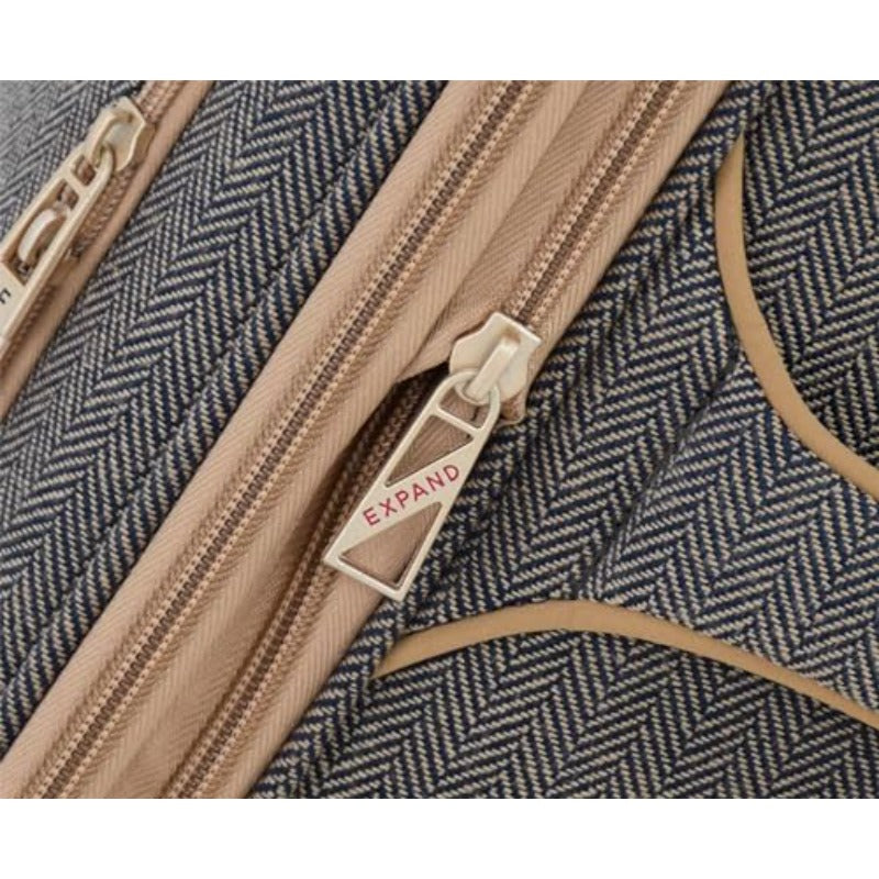 xwlLondon Fog Kensington Navy Sand Herringbone 28\